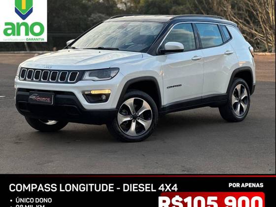 JEEP COMPASS 2.0 16V DIESEL LONGITUDE 4X4 AUTOMÁTICO